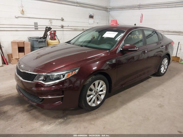 2016 Kia Optima Lx მანქანა იყიდება აუქციონზე, vin: 5XXGT4L36GG036318, აუქციონის ნომერი: 44969384