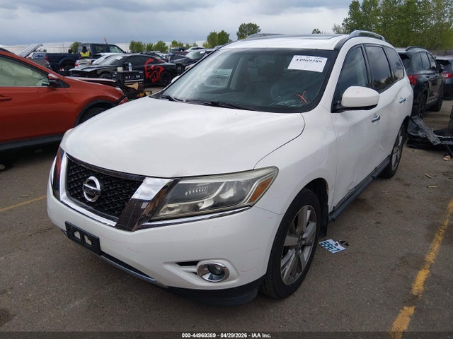 2014 Nissan Pathfinder Platinum მანქანა იყიდება აუქციონზე, vin: 5N1AR2MM1EC670242, აუქციონის ნომერი: 44969389