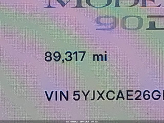 Tesla Model X 60d/70d/75d/90d 2016 5YJXCAE26GF001803 Image 15