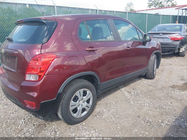 2017 Chevrolet Trax Ls მანქანა იყიდება აუქციონზე, vin: 3GNCJKSB6HL160023, აუქციონის ნომერი: 44969471