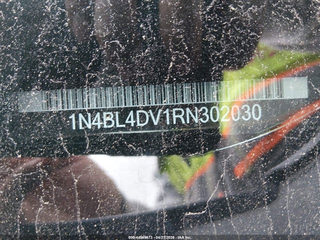 1N4BL4DV1RN302030 Nissan Altima Sv Fwd