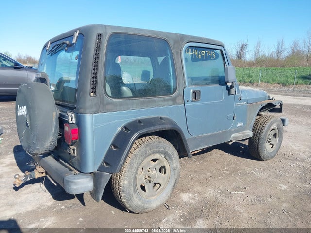 44969743 :رقم المزاد ، 1J4FY29P0WP784284 vin ، 1998 Jeep Wrangler Se مزاد بيع