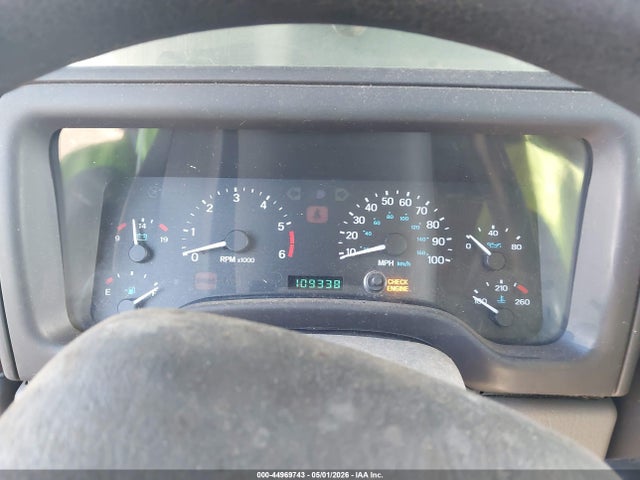 44969743 :رقم المزاد ، 1J4FY29P0WP784284 vin ، 1998 Jeep Wrangler Se مزاد بيع