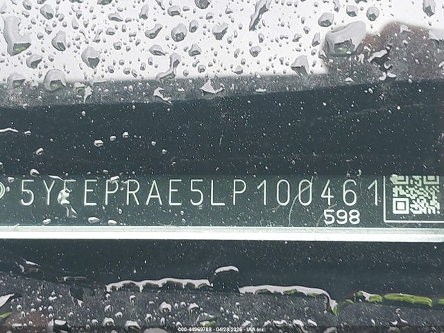 2020 Toyota Corolla Le მანქანა იყიდება აუქციონზე, vin: 5YFEPRAE5LP100461, აუქციონის ნომერი: 44969788
