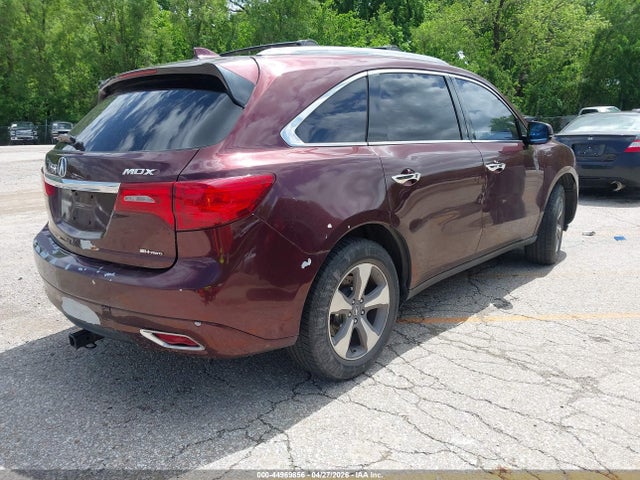 44969856 :رقم المزاد ، 5FRYD4H22EB005969 vin ، 2014 Acura Mdx مزاد بيع