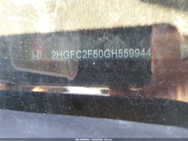 Aukcja sprzedaży 2016 Honda Civic Lx, vin: 2HGFC2F50GH559944, numer aukcji: 44969953