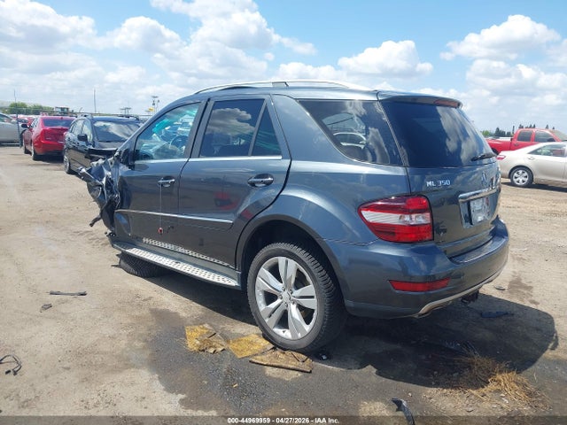 2010 Mercedes-benz Ml 350 4matic მანქანა იყიდება აუქციონზე, vin: 4JGBB8GB1AA534379, აუქციონის ნომერი: 44969959