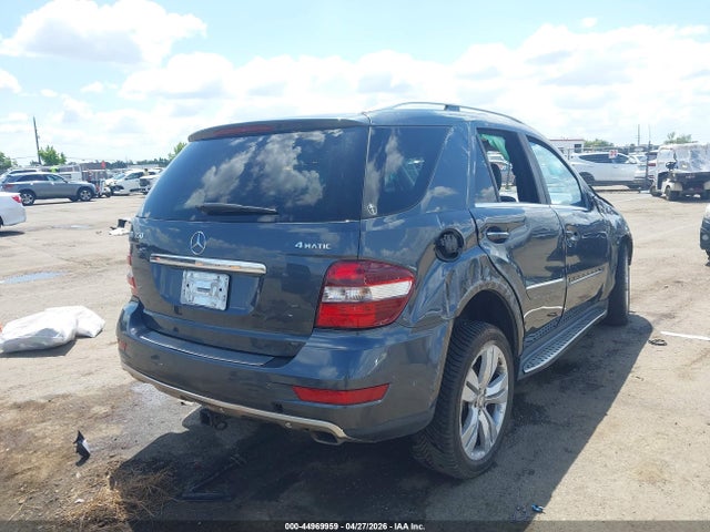 2010 Mercedes-benz Ml 350 4matic მანქანა იყიდება აუქციონზე, vin: 4JGBB8GB1AA534379, აუქციონის ნომერი: 44969959