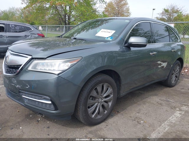 44969987 :رقم المزاد ، 5FRYD4H48FB028188 vin ، 2015 Acura Mdx Technology Package مزاد بيع