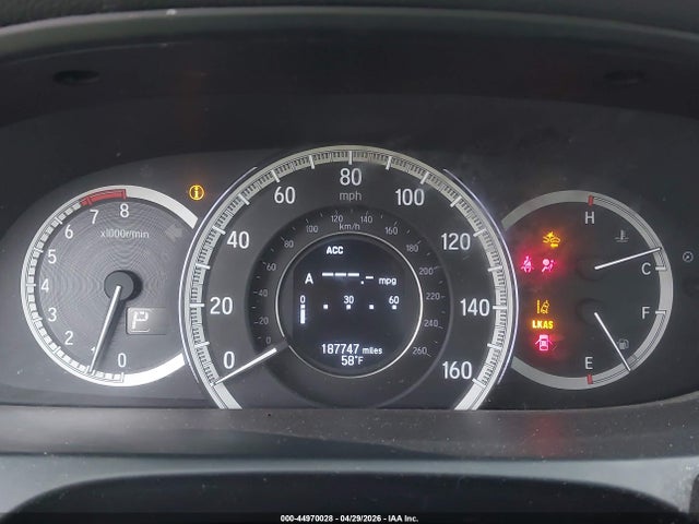 2016 Honda Accord Lx მანქანა იყიდება აუქციონზე, vin: 1HGCR2F48GA054337, აუქციონის ნომერი: 44970028