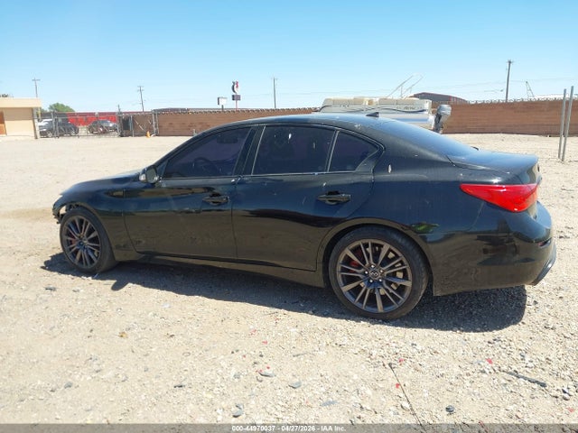2017 Infiniti Q50 3.0t Red Sport 400 მანქანა იყიდება აუქციონზე, vin: JN1FV7AP3HM850700, აუქციონის ნომერი: 44970037