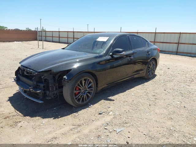 2017 Infiniti Q50 3.0t Red Sport 400 მანქანა იყიდება აუქციონზე, vin: JN1FV7AP3HM850700, აუქციონის ნომერი: 44970037