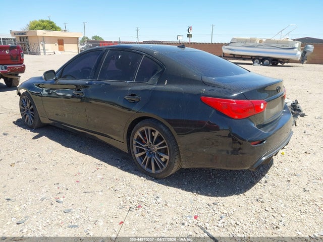 2017 Infiniti Q50 3.0t Red Sport 400 მანქანა იყიდება აუქციონზე, vin: JN1FV7AP3HM850700, აუქციონის ნომერი: 44970037