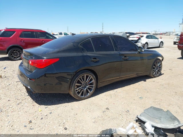2017 Infiniti Q50 3.0t Red Sport 400 მანქანა იყიდება აუქციონზე, vin: JN1FV7AP3HM850700, აუქციონის ნომერი: 44970037