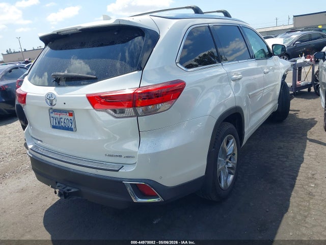 Продажа на аукционе авто 2017 Toyota Highlander Limited, vin: 5TDDZRFH7HS399524, номер лота: 44970082