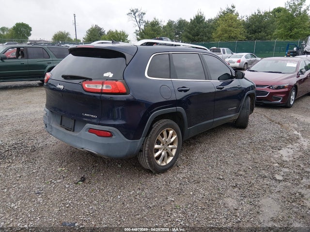 Продажа на аукционе авто 2014 Jeep Cherokee Limited, vin: 1C4PJLDS3EW256338, номер лота: 44970089