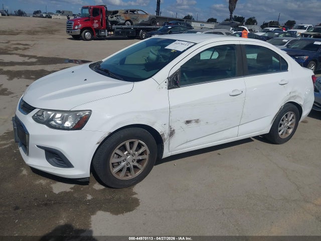 2018 Chevrolet Sonic Lt Auto მანქანა იყიდება აუქციონზე, vin: 1G1JD5SG0J4132078, აუქციონის ნომერი: 44970113