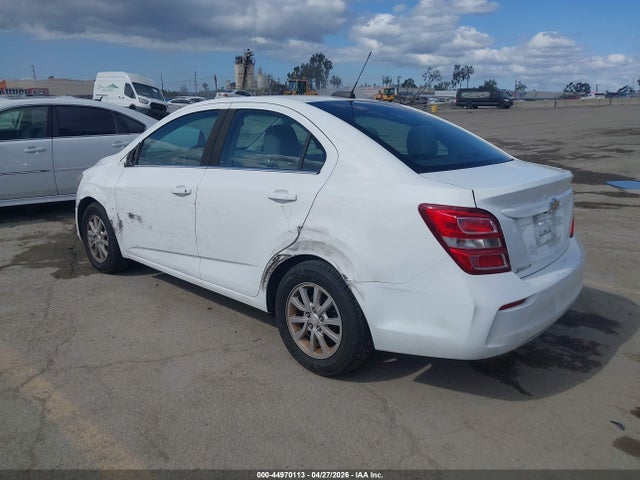 2018 Chevrolet Sonic Lt Auto მანქანა იყიდება აუქციონზე, vin: 1G1JD5SG0J4132078, აუქციონის ნომერი: 44970113