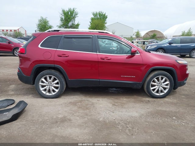 2014 Jeep Cherokee Limited მანქანა იყიდება აუქციონზე, vin: 1C4PJMDS2EW266395, აუქციონის ნომერი: 44970157