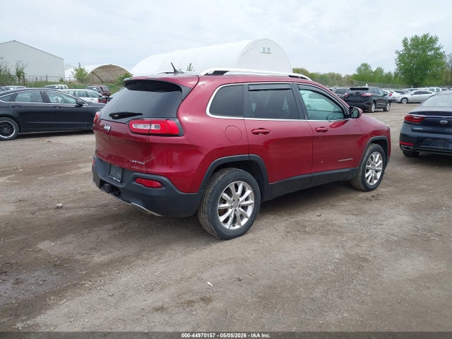 2014 Jeep Cherokee Limited მანქანა იყიდება აუქციონზე, vin: 1C4PJMDS2EW266395, აუქციონის ნომერი: 44970157