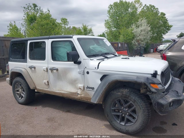 2024 Jeep Wrangler 4-door Sport S 4x4 მანქანა იყიდება აუქციონზე, vin: 1C4PJXDN7RW300946, აუქციონის ნომერი: 44970165