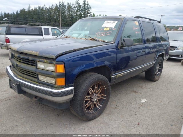 1996 Chevrolet Tahoe K1500 მანქანა იყიდება აუქციონზე, vin: 1GNEK13R0TJ344756, აუქციონის ნომერი: 44970227