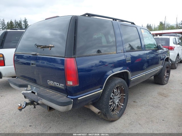 1996 Chevrolet Tahoe K1500 მანქანა იყიდება აუქციონზე, vin: 1GNEK13R0TJ344756, აუქციონის ნომერი: 44970227