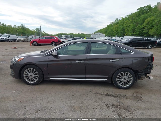 44970236 :رقم المزاد ، 5NPE34AF0FH105429 vin ، 2015 Hyundai Sonata Limited مزاد بيع