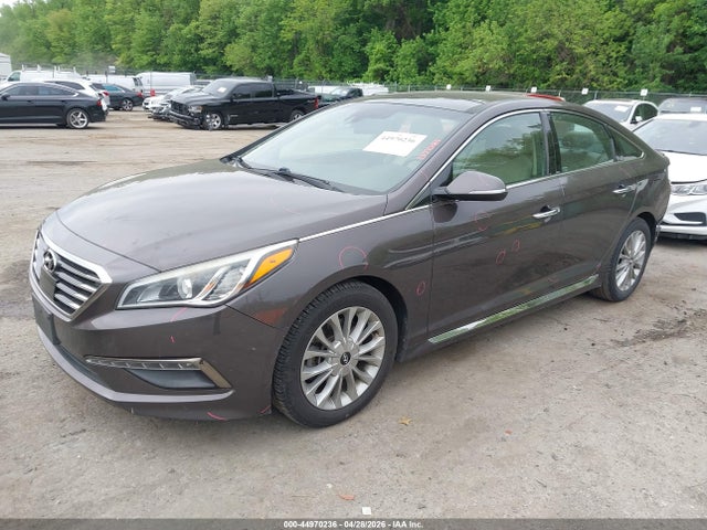 44970236 :رقم المزاد ، 5NPE34AF0FH105429 vin ، 2015 Hyundai Sonata Limited مزاد بيع