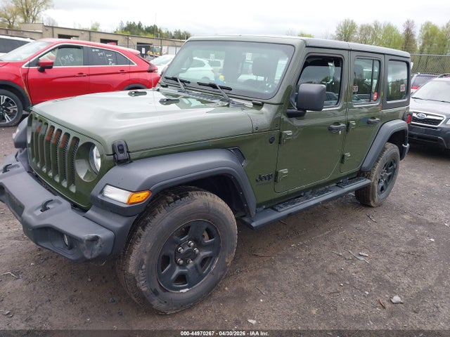 44970267 :رقم المزاد ، 1C4HJXDN9NW120429 vin ، 2022 Jeep Wrangler Unlimited Sport 4x4 مزاد بيع