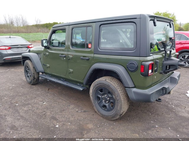 44970267 :رقم المزاد ، 1C4HJXDN9NW120429 vin ، 2022 Jeep Wrangler Unlimited Sport 4x4 مزاد بيع