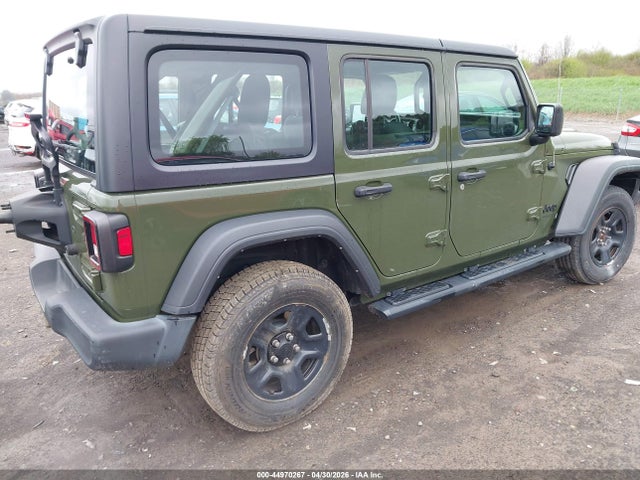 44970267 :رقم المزاد ، 1C4HJXDN9NW120429 vin ، 2022 Jeep Wrangler Unlimited Sport 4x4 مزاد بيع