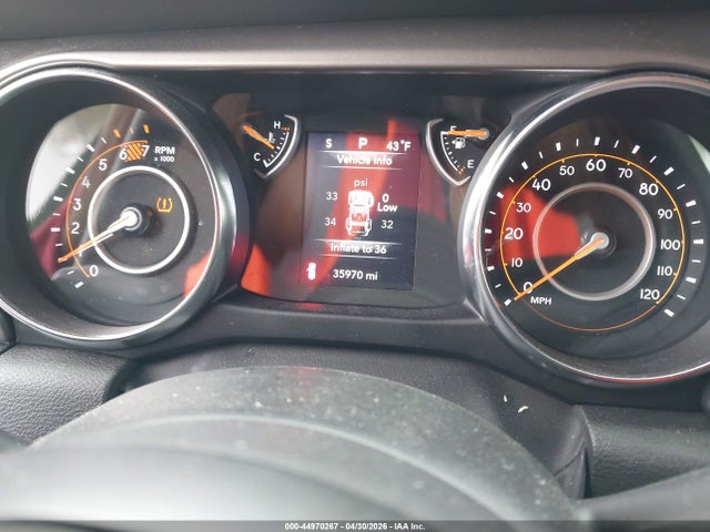 44970267 :رقم المزاد ، 1C4HJXDN9NW120429 vin ، 2022 Jeep Wrangler Unlimited Sport 4x4 مزاد بيع