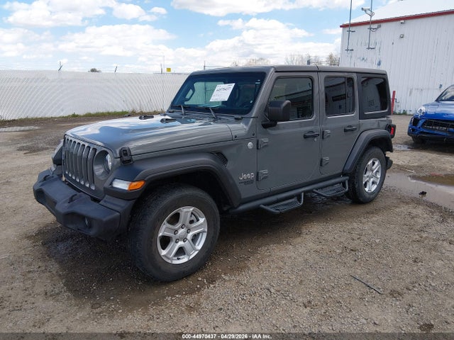 44970437 :رقم المزاد ، 1C4HJXDN7KW668540 vin ، 2019 Jeep Wrangler Unlimited Sport S 4x4 مزاد بيع