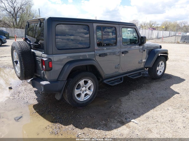 44970437 :رقم المزاد ، 1C4HJXDN7KW668540 vin ، 2019 Jeep Wrangler Unlimited Sport S 4x4 مزاد بيع