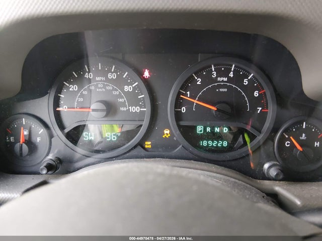 2007 Jeep Wrangler Unlimited X მანქანა იყიდება აუქციონზე, vin: 1J4GB39187L226599, აუქციონის ნომერი: 44970478