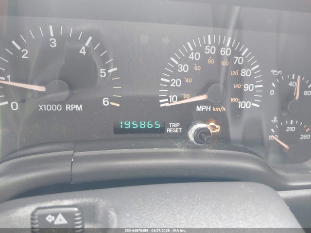 Aukcja sprzedaży 2001 Jeep Cherokee Limited/sport, vin: 1J4FF58S71L619703, numer aukcji: 44970495