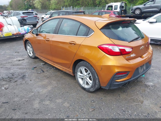 Продажа на аукционе авто 2017 Chevrolet Cruze Lt Auto, vin: 3G1BE6SM7HS550838, номер лота: 44970502