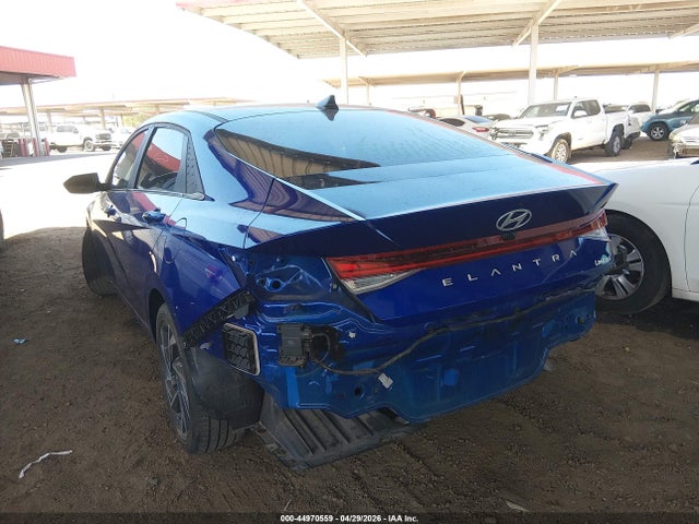 44970559 :رقم المزاد ، KMHLP4DG2SU968373 vin ، 2025 Hyundai Elantra Limited مزاد بيع
