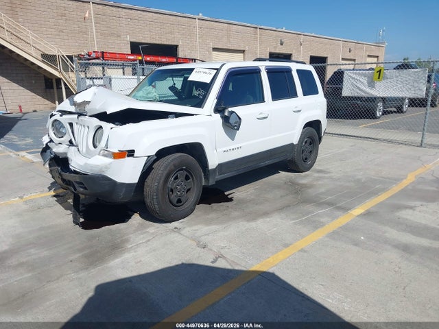 44970636 :رقم المزاد ، 1C4NJPBA3GD731963 vin ، 2016 Jeep Patriot Sport مزاد بيع