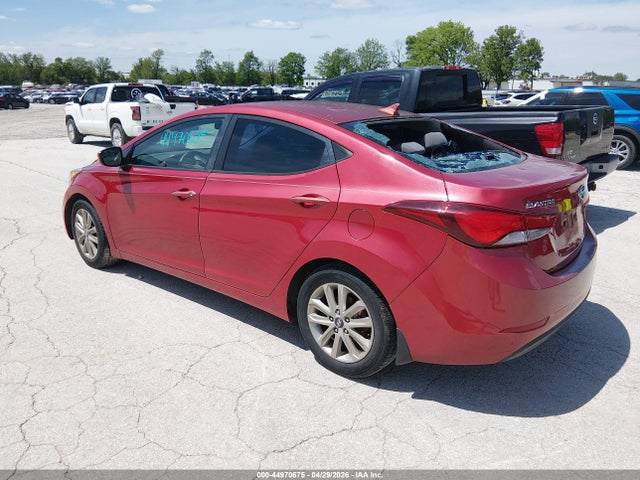 Auction sale of the 2014 Hyundai Elantra Se, vin: KMHDH4AE3EU186012, lot number: 44970675