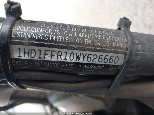 Продажа на аукционе авто 1998 Harley-davidson Flhtci, vin: 1HD1FFR10WY626660, номер лота: 44970679