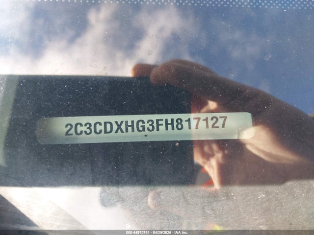 Продаж на аукціоні авто 2015 Dodge Charger Sxt, vin: 2C3CDXHG3FH817127, номер лоту: 44970761