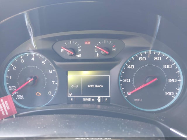 Продажа на аукционе авто 2018 Chevrolet Equinox Lt, vin: 2GNAXJEVXJ6191355, номер лота: 44970792
