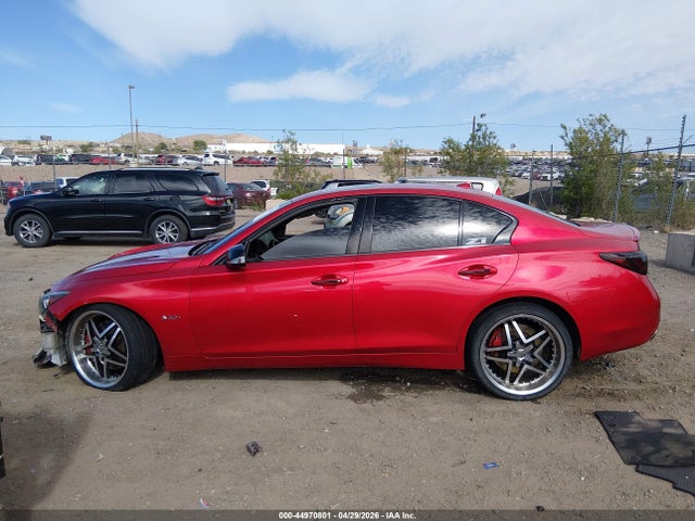 JN1FV7AR9KM830377 Infiniti Q50 3.0t Red Sport 400