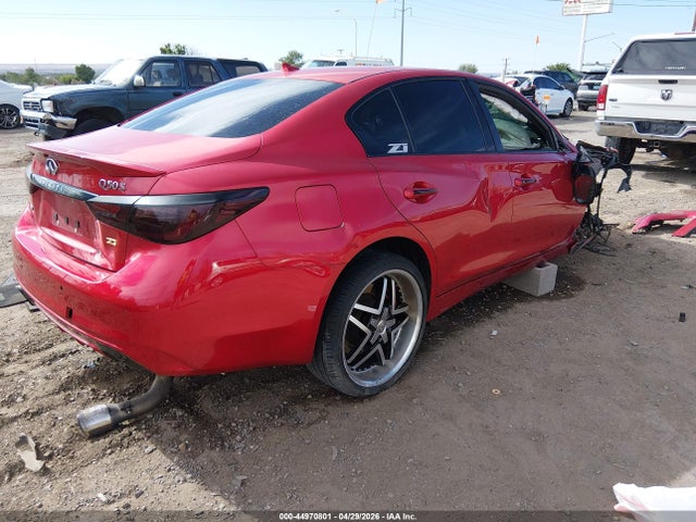 JN1FV7AR9KM830377 Infiniti Q50 3.0t Red Sport 400