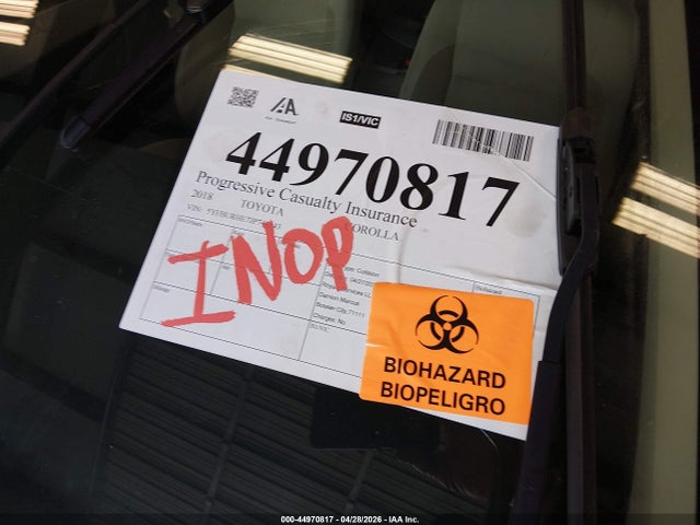 Toyota COROLLA LE 2018 5YFBURHE7JP744543 Image 5