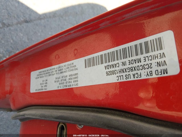 2022 Dodge Charger Sxt Rwd მანქანა იყიდება აუქციონზე, vin: 2C3CDXBGXNH138026, აუქციონის ნომერი: 44970818