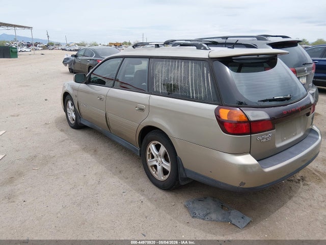 Aukcja sprzedaży 2004 Subaru Outback H6-3.0 L.l. Bean Edition, vin: 4S3BH806547609490, numer aukcji: 44970920
