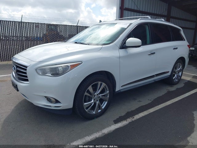 2013 Infiniti Jx35 მანქანა იყიდება აუქციონზე, vin: 5N1AL0MM8DC349920, აუქციონის ნომერი: 44971001